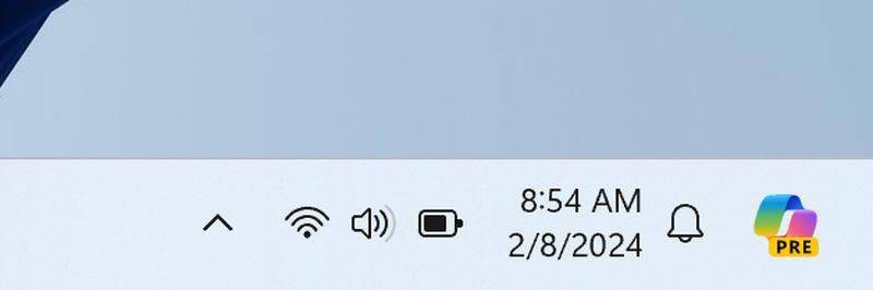 微软Win11Beta226353140预览版发布：系统托盘固定Copilot等